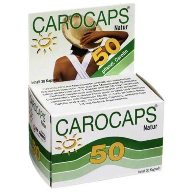 Carocaps 50 Natur Kapseln, 30 St Kapseln product image