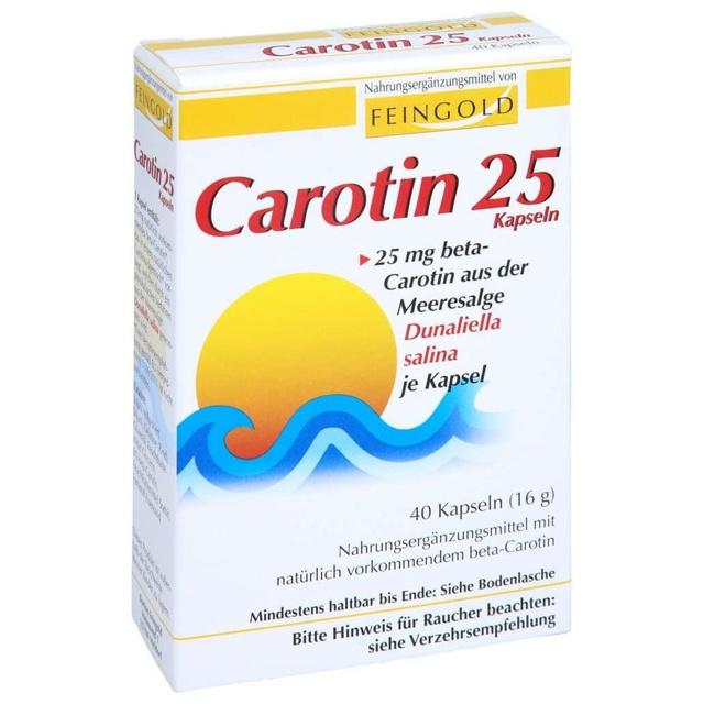 CAROTIN 25 Feingold Kapseln product image