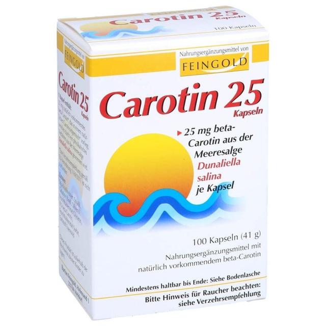 CAROTIN 25 Feingold Kapseln product image