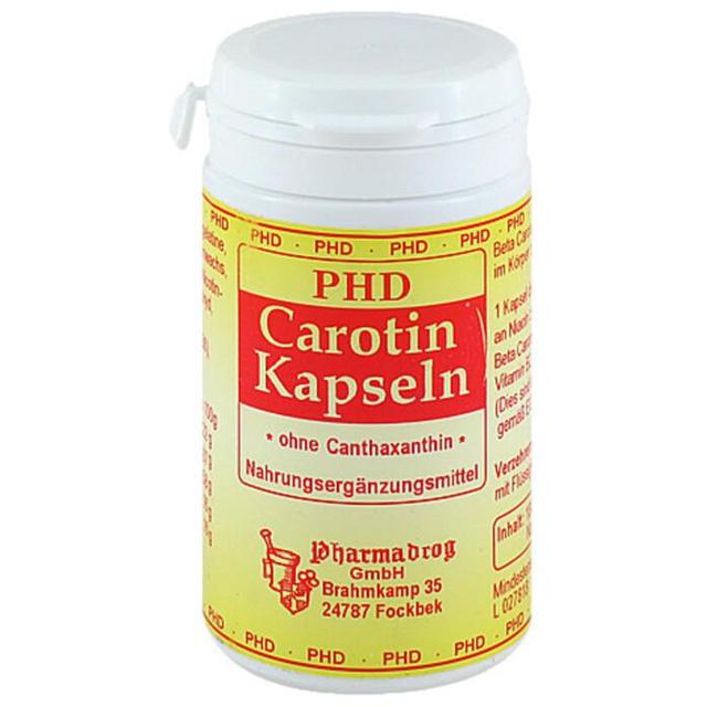 Carotin Kapseln PHD, 180 St Kapseln product image