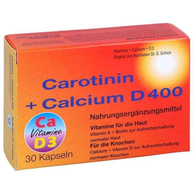 CAROTININ+Calcium D 400 Kapseln product image