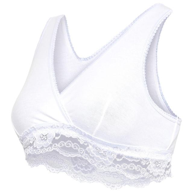 Carriwell Gravid- och amningsbh omlott vit M product image