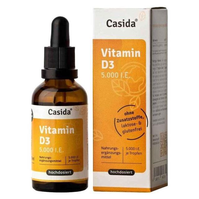 Casida Vitamin D3 5.000 I.E. Tropfen 50 ml Tropfen product image