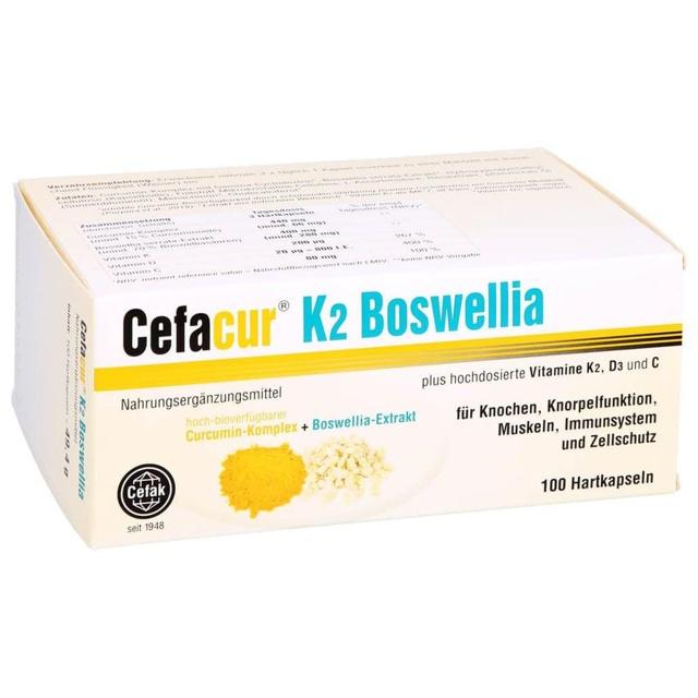 CEFACUR K2 Boswellia Hartkapseln product image