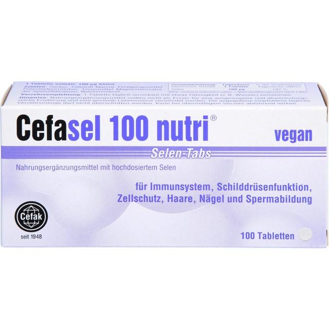 CEFASEL 100 nutri Selen-Tabs product image