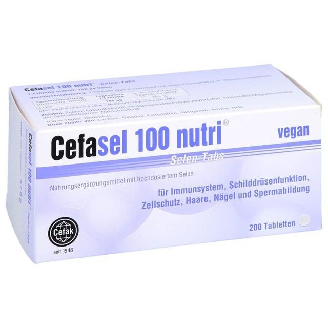 CEFASEL 100 nutri Selen-Tabs product image