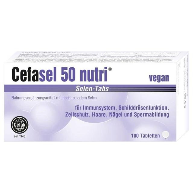 CEFASEL 50 nutri Selen-Tabs product image