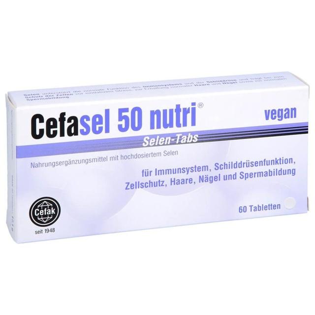CEFASEL 50 nutri Selen-Tabs product image