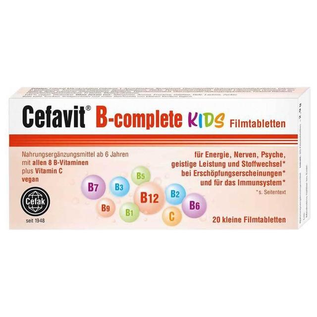 Cefavit B-complete KIDS Filmtabletten product image