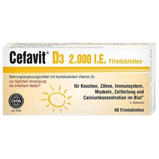 CEFAVIT D3 2.000 I.E. Filmtabletten product image