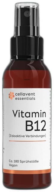 Cellavent essentials B12 500 µg 3fach Komplex Spray, 25 ml Spray product image