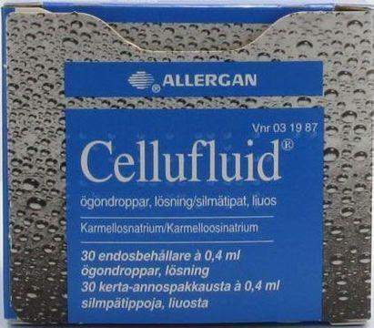 Cellufluid, ögondroppar, lösning i endosbehållare 30 x 0,4 ml product image