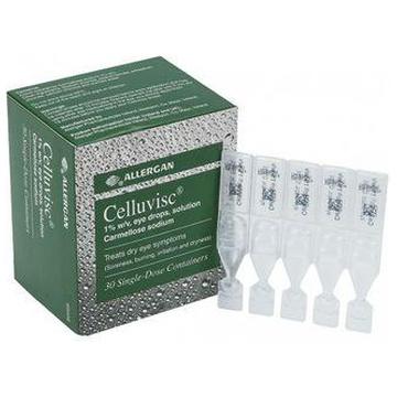 Celluvisc ögondroppar, lösning i endosbehållare 30 x 0,4 ml product image