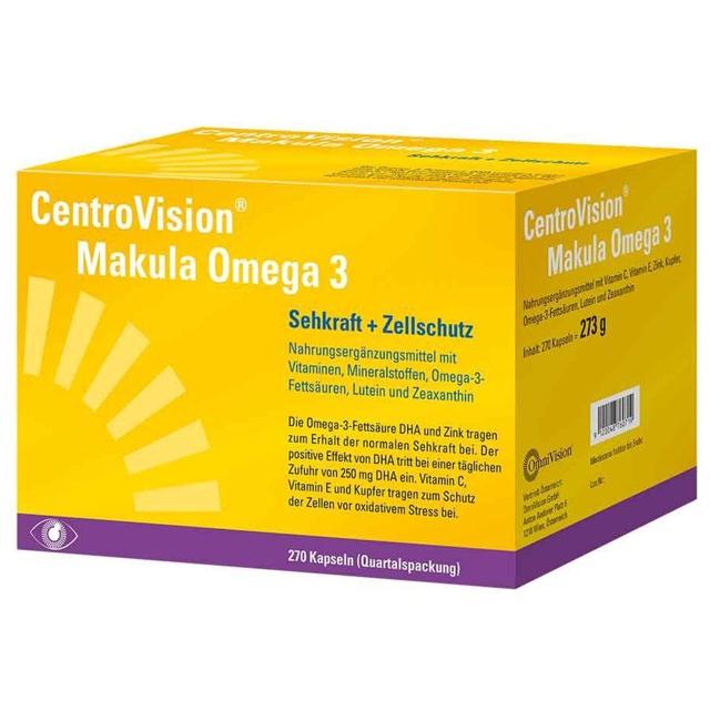 CENTROVISION Makula Omega-3 Kapseln product image