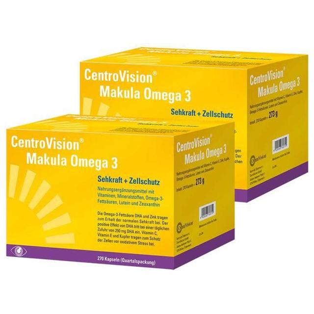 Centrovision Makula Omega-3 Kapseln, 2x270 St Kapseln product image