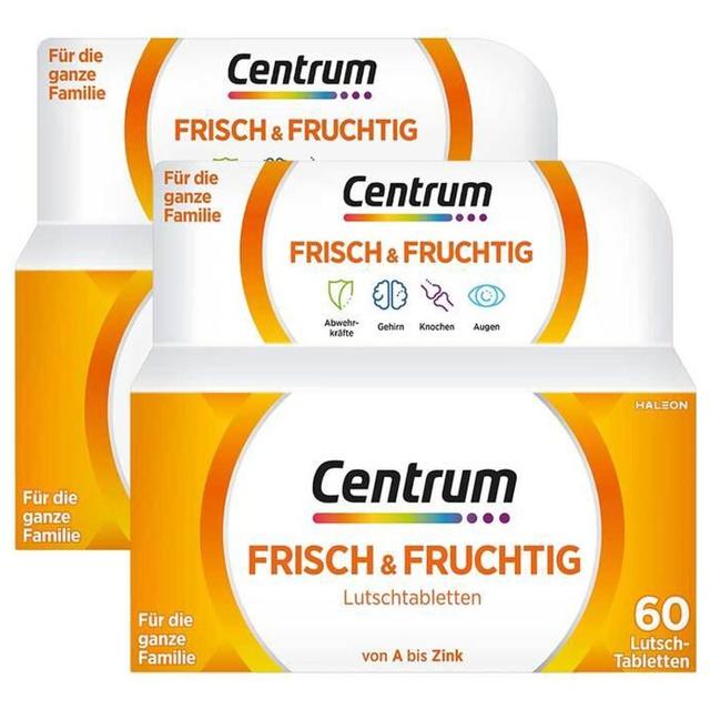 Centrum frisch & fruchtig Lutschtabletten, 2x60 St Lutschtabletten product image