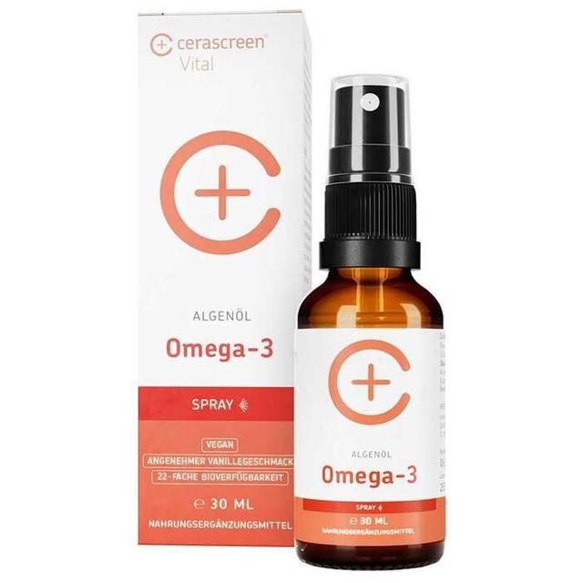 CERASCREEN-Omega-3-Algenoel-DHA-EPA-vegan-Spray product image