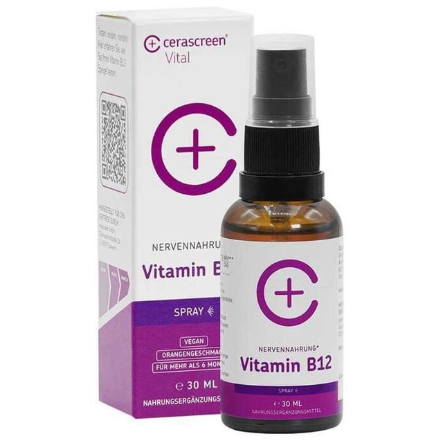 CERASCREEN Vitamin B12 hochdosiert vegan Spray product image