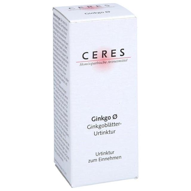 CERES Ginkgo Urtinktur 20 ml Tropfen product image