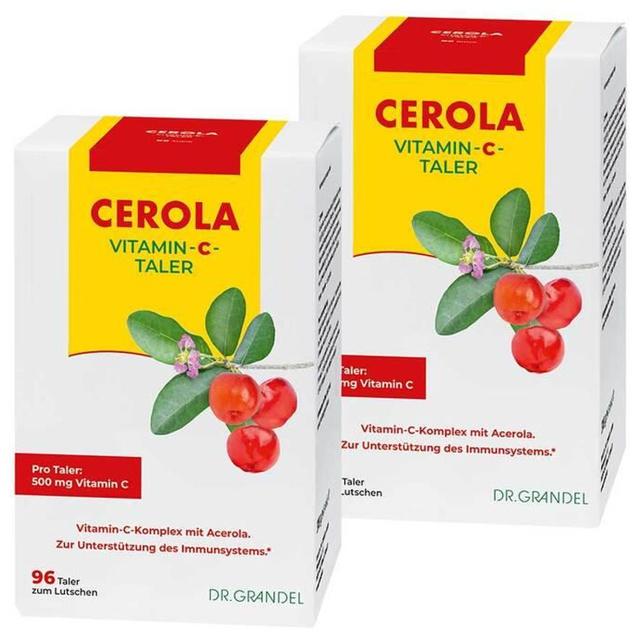 Cerola Vitamin C Taler Grandel, 2x96 St n.v. product image