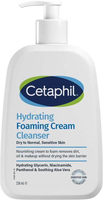 Cetaphil Hydrating Foaming Cream Cleanser 236 ml product image