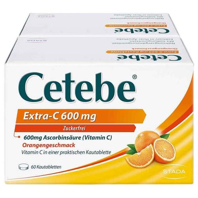 CETEBE Extra-C 600 mg Kautabletten product image