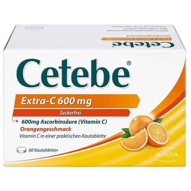 CETEBE Extra-C 600 mg Kautabletten product image