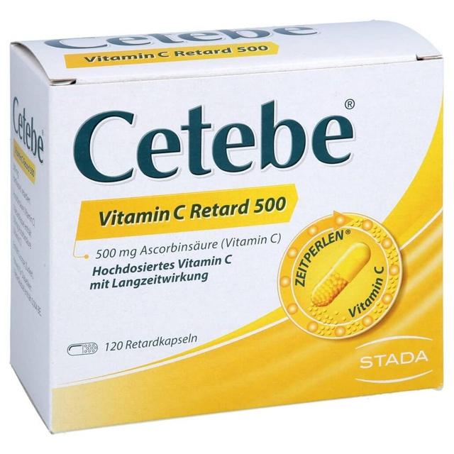 CETEBE Vitamin C Retardkapseln 500 mg product image