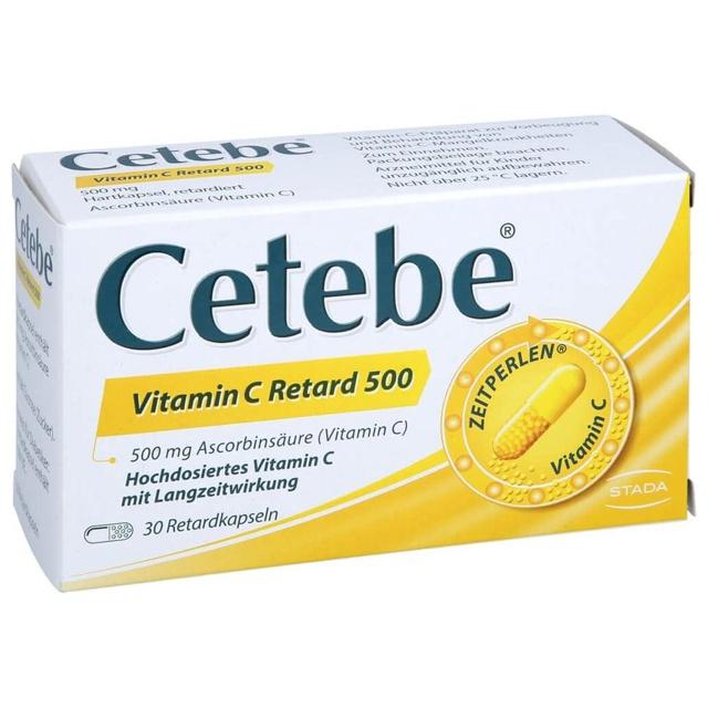 CETEBE Vitamin C Retardkapseln 500 mg product image