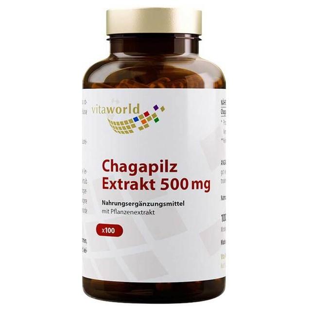 CHAGA PILZ Extrakt 500 mg Kapseln product image