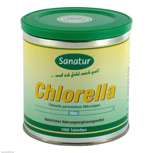 Chlorella Mikroalgen Tablett, 1000 St Tabletten product image