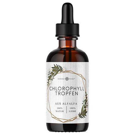 CHLOROPHYLL-Tropfen aus Alfalfa Nordic Pure product image
