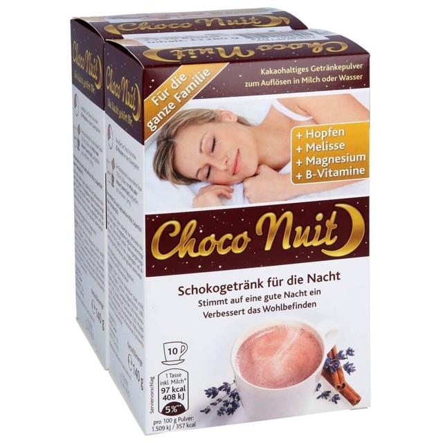 CHOCO NUIT Gute-Nacht-Schokogetränk Pulver 20 St Pulver product image
