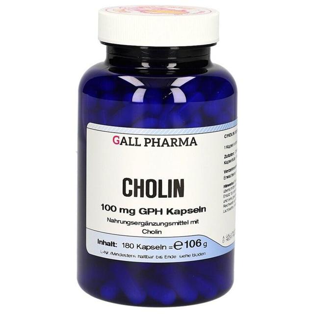 Cholin 100 mg GPH Kapseln product image