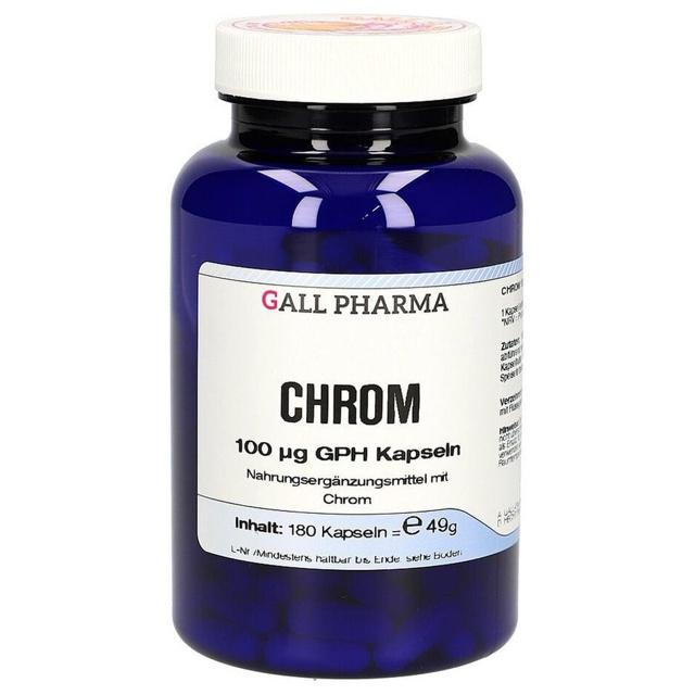 Chrom 100 µg GPH Kapseln, 180 St Kapseln product image