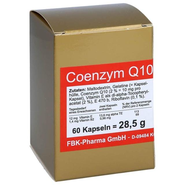 Coenzym Q10 10 mg Kapseln, 60 St Kapseln product image