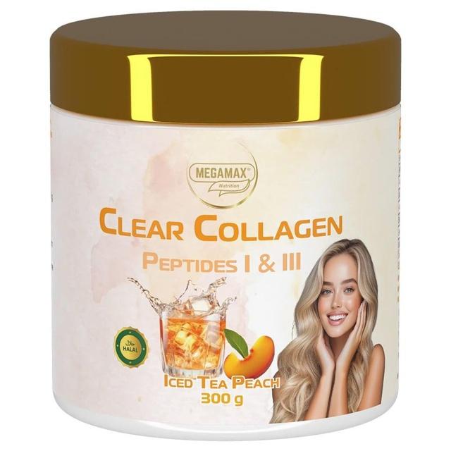 Collagen Clear Kollagen Peptide Pfirsich Pulver, 300 g Pulver product image