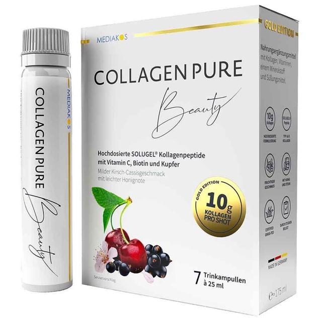 COLLAGEN PURE Beauty 10g Kollagen hochdos.Gold TRA product image
