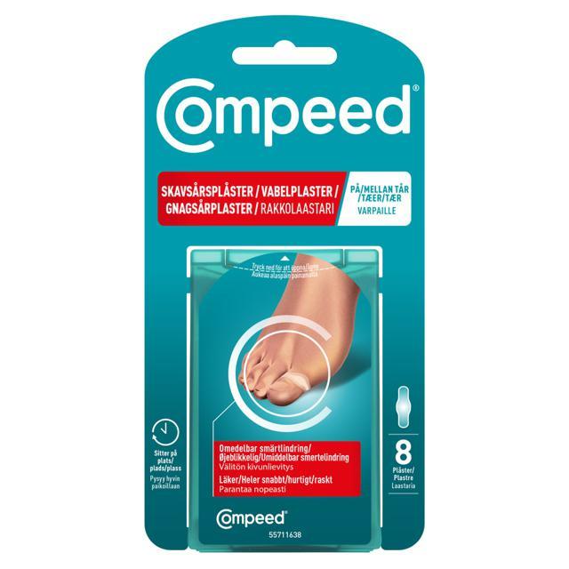 COMPEED Skavsårsplåster On Toes Tår 8 st product image