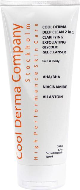 Cool Derma Exfoliating Cleanser 200 ml product image