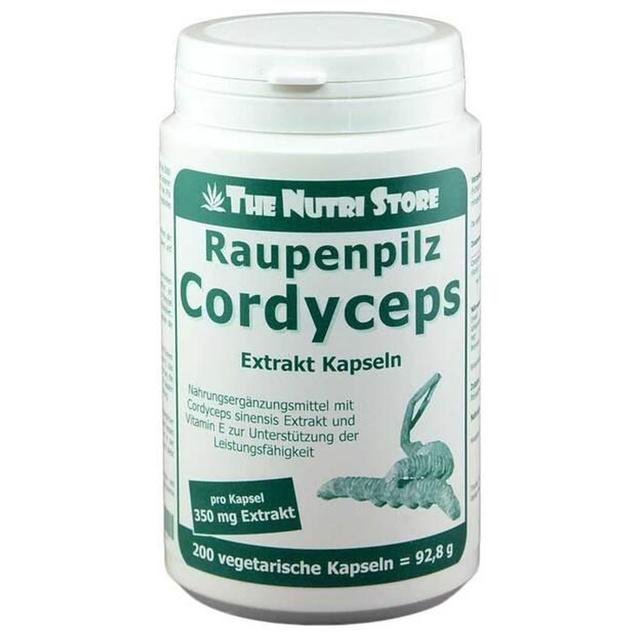 Cordyceps 350 mg Extrakt Kapseln, 200 St Kapseln product image