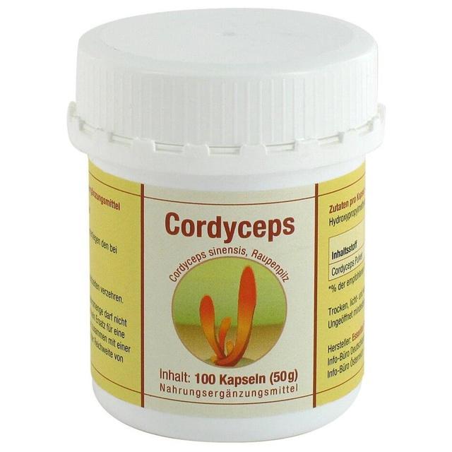 Cordyceps sinensis Kapseln, 100 St Kapseln product image
