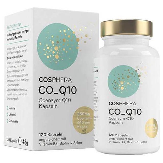 Cosphera Coenzym Q10 Kapseln 250 mg, 120 St Kapseln product image