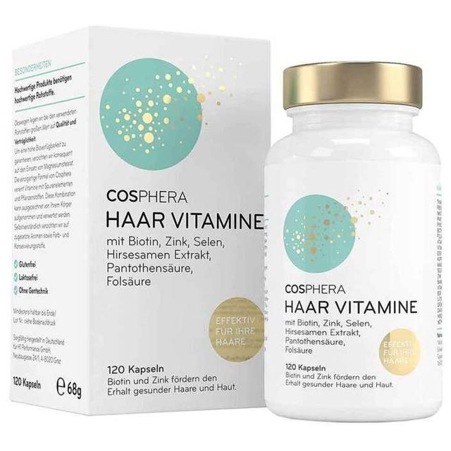 Cosphera Haar-Vitamine mit Hirse Kapseln, 120 St Kapseln product image
