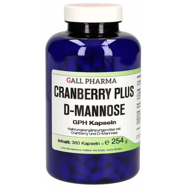 CRANBERRY-PLUS-D-Mannose-GPH-Kapseln product image