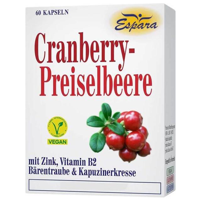 Cranberry Preiselbeere Kapseln, 60 St Kapseln product image