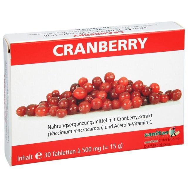 Cranberry Tabletten, 30 St Tabletten product image
