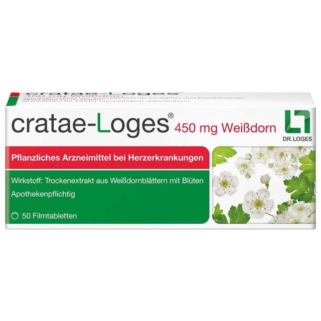 CRATAE-LOGES 450 mg Weißdorn Filmtabletten product image
