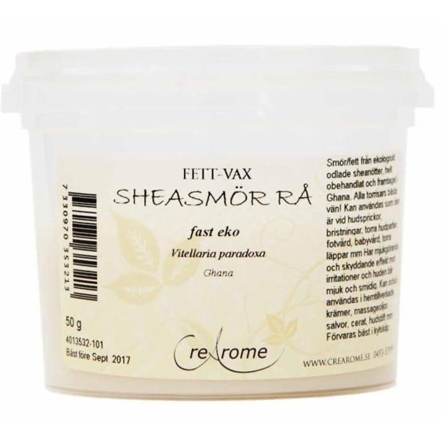 Crearome Sheasmör Rå Fast 100 g product image