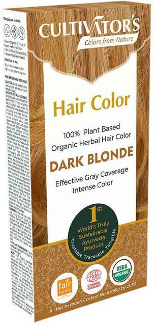 Cultivator's Organic Herbal Hair Color Dark Blonde 100 g product image